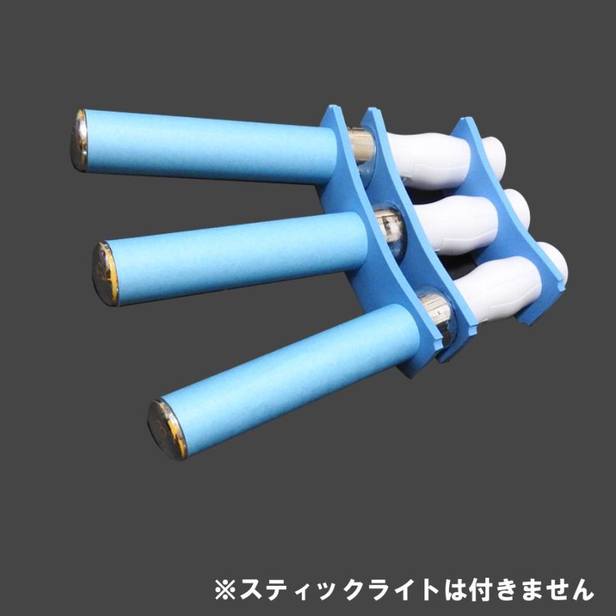 数々の賞を受賞 カラホ 発明 : 送料無料 3本用 スティックライトカラーホルダー アイドルグッズ