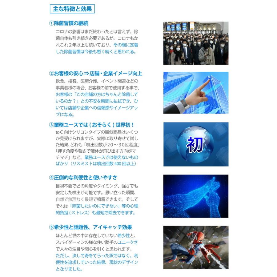 リストミスト 送料￥250(1個まで)　2個以上は送料無料　テレビ東京WBS「トレたま」で紹介されました｜hatsumei-net｜03