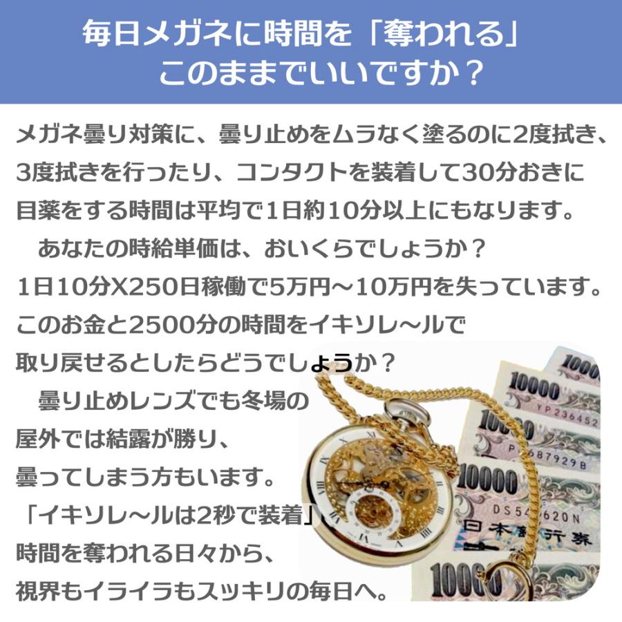 新しい方法でメガネが曇らない「イキソレ〜ル」 インフルエンザ 新しい方法でメガネが曇らない「イキソレ〜ル」 インフルエンザ