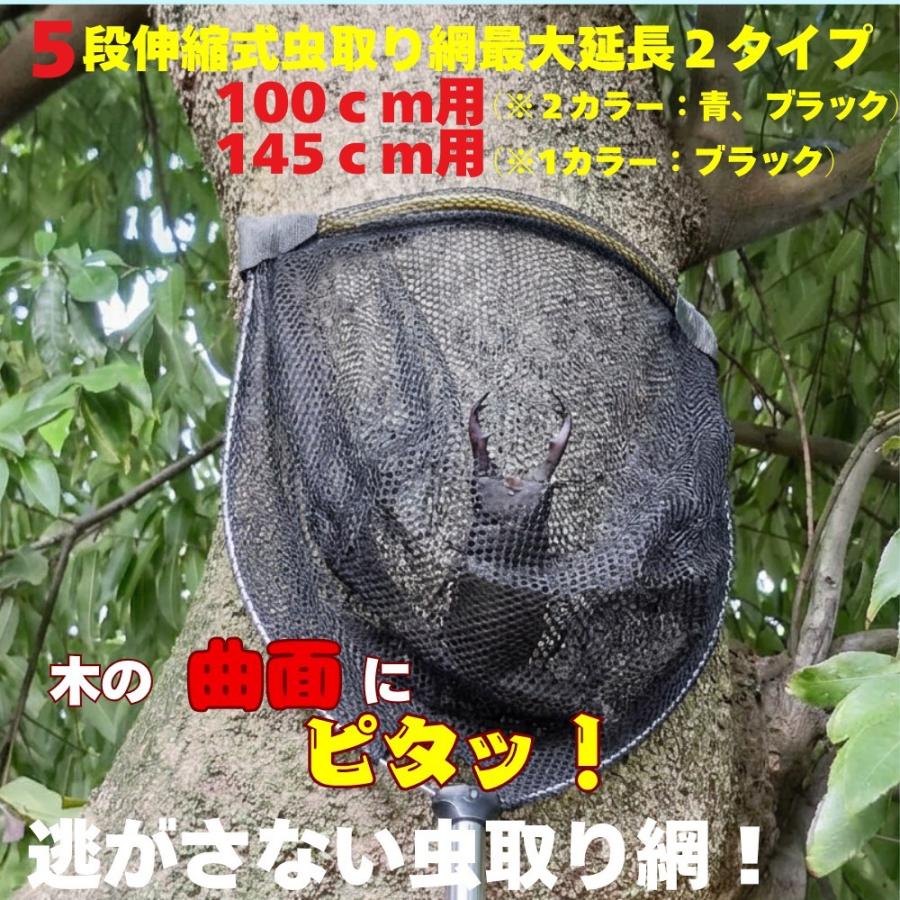 虫取りかんたん！らくらく昆虫捕獲｜夏休み 木に密着する捕虫網 たも