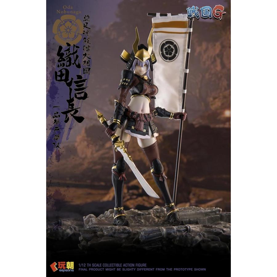 KEEPGOING Studio 戦国Gシリーズ 織田信長 1/12スケール PVC&ABS製