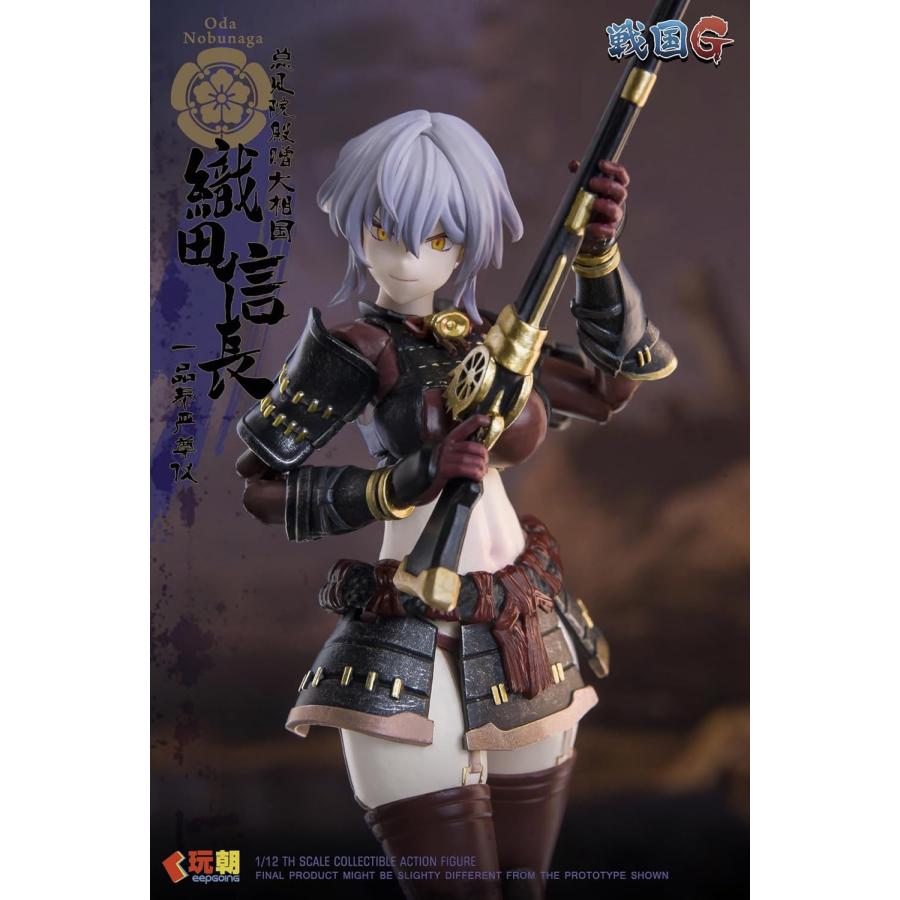 [郵送箱未開封] KEEPGOING Studio 戦国Gシリーズ　織田信長 KEEPGOING Studio 戦国Gシリーズ 織田信長 1/12スケール PVC&ABS製