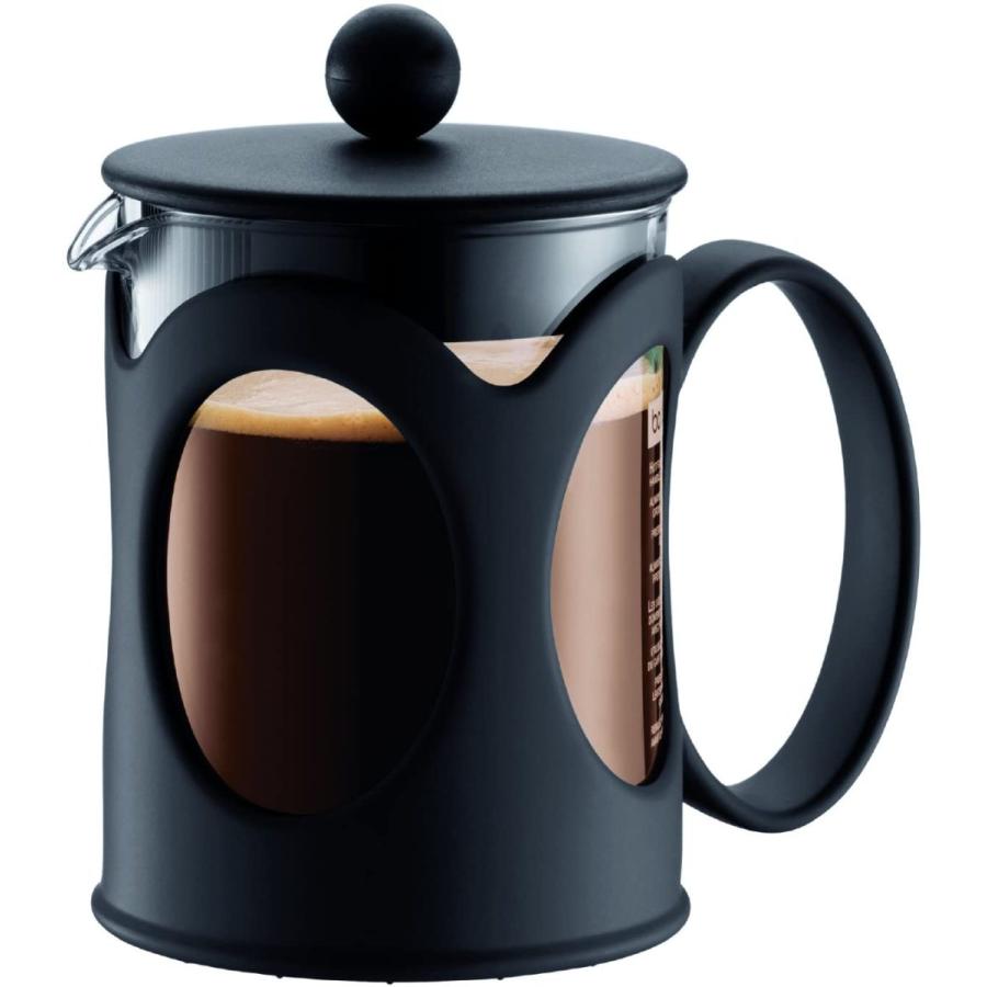 BODUM ボダム KENYA ケニヤ フレンチプレス コーヒーメーカー 500ml ブラック 【正規品】 1068301J CF
