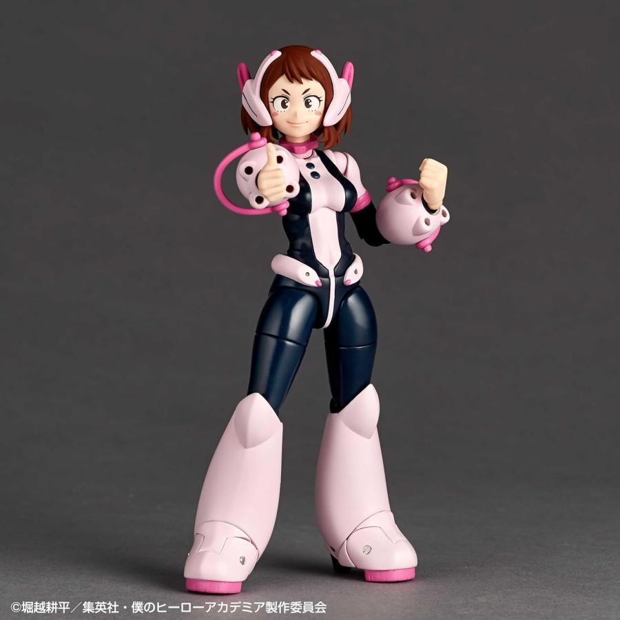 海洋堂 リボルテック 僕のヒーローアカデミア 麗日お茶子 全高約130mm 