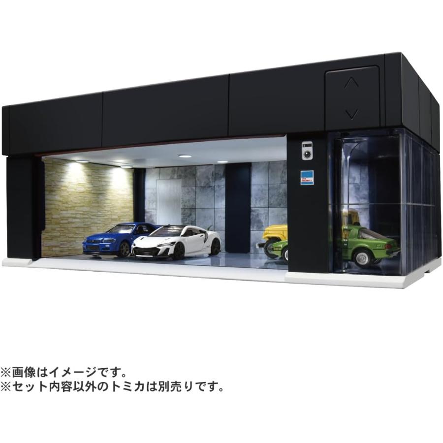 タカラトミー トミカプレミアム tomica GARAGE PREMIUM BLACK Edition