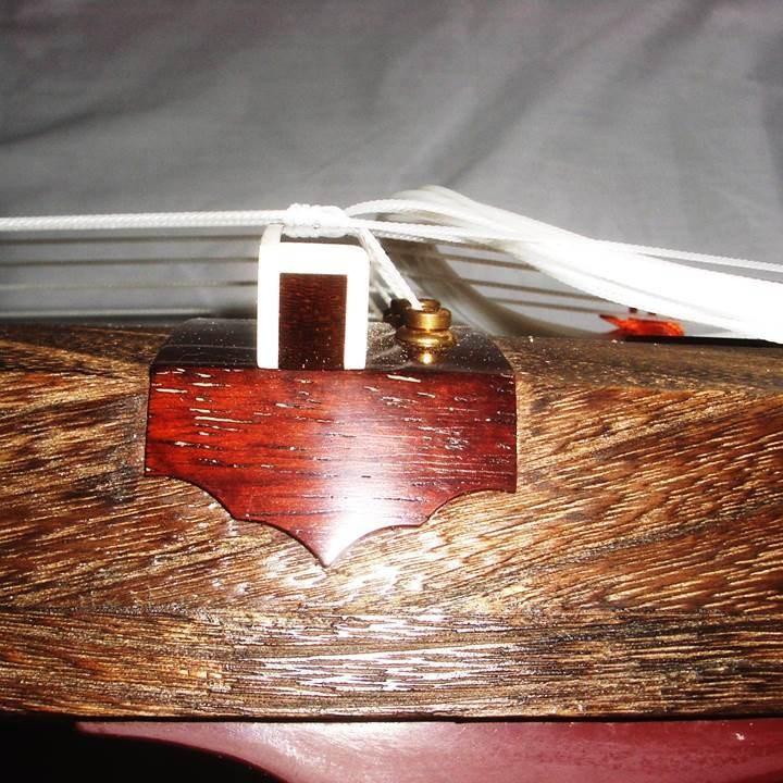 六尺琴角付花林仕様 自分用 演奏用 個人用 練習用 普及品 学校用