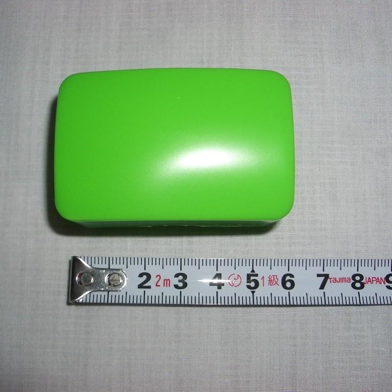 爪入れ(プラスチック製)黄緑色 琴用 箏用 和楽器 邦楽器 小物入れ