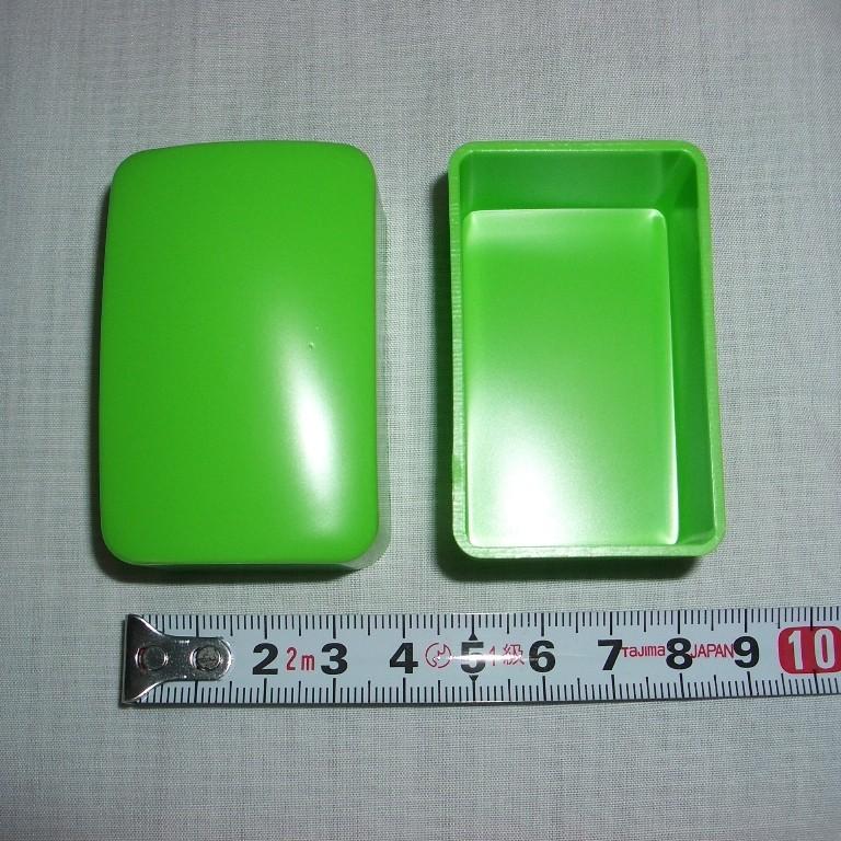 爪入れ(プラスチック製)黄緑色 琴用 箏用 和楽器 邦楽器 小物入れ