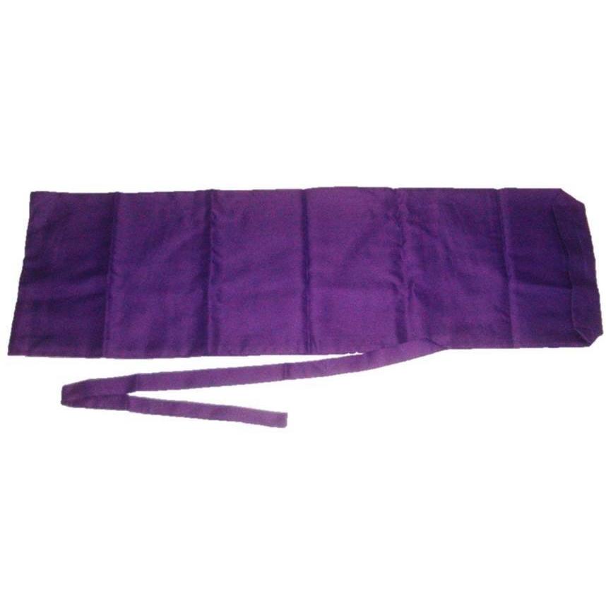 オリジナル三味線用長袋（紫色） 布製 カバー 全体覆う 単色 和楽器
