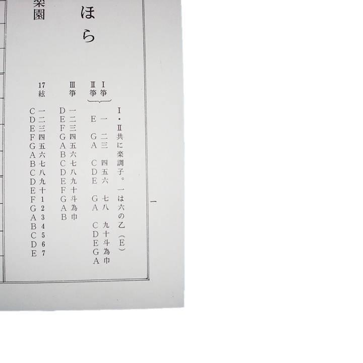 No.21 まほら （箏3・17） 中級 菊重精峰作曲（大日本家庭音楽会発行
