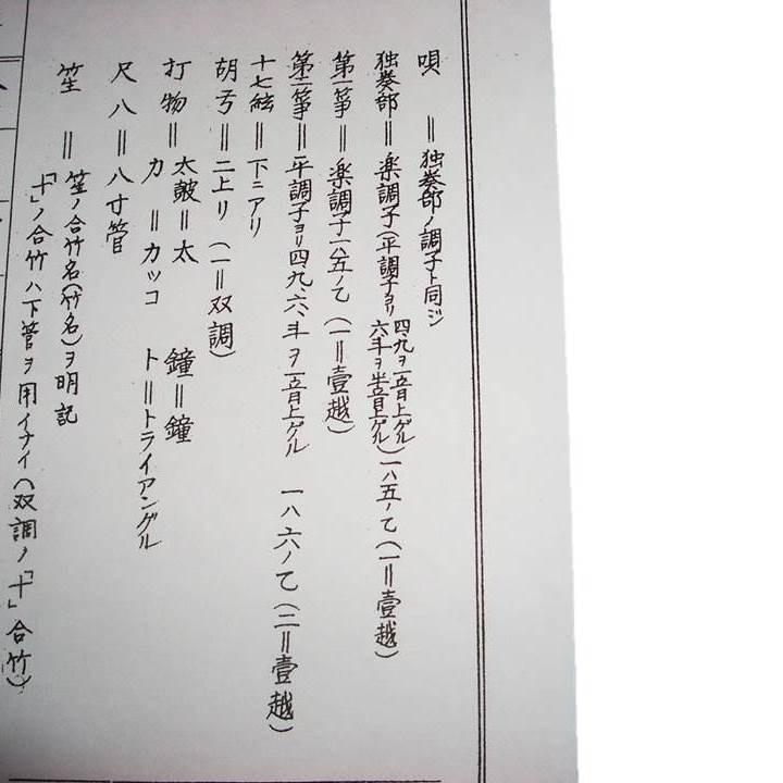 ☆日蓮（改訂版） （五線譜付） 宮城道雄作曲 （大日本家庭音楽会発行