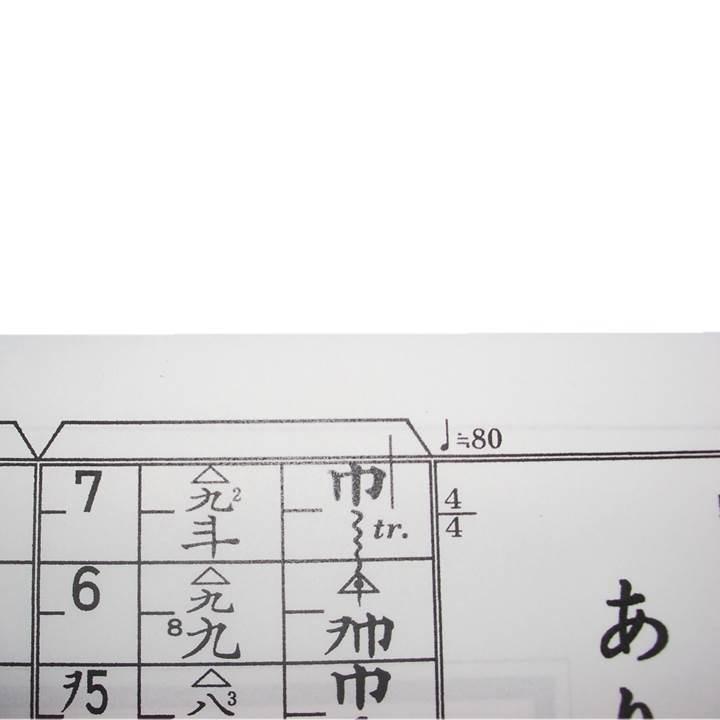 No.32 ありがとう 箏によるポップス （箏2・17絃） [野村倫子編曲