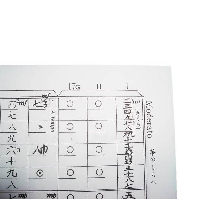 箏のしらべ No.6 （箏2・17） [長沢勝俊作曲] (大日本家庭音楽会発行