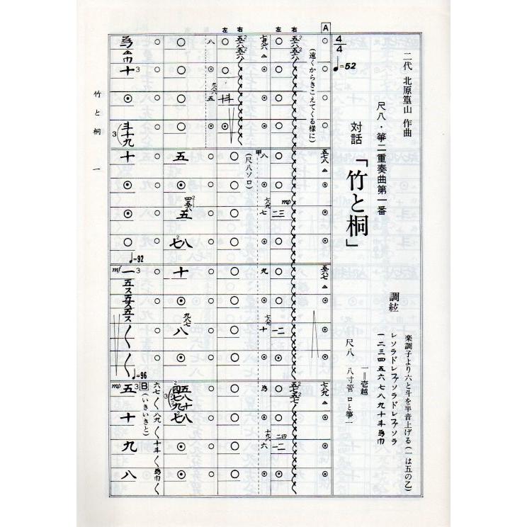 大日本家庭音楽会 他　箏曲 邦楽 楽譜・手引書 783冊セット 竹と桐（箏・尺） [北原篁山作曲] (大日本家庭音楽会発行) B185 譜本