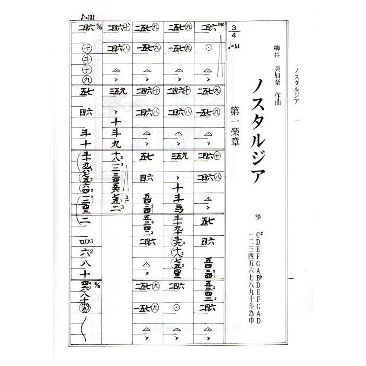 大日本家庭音楽会 他　箏曲 邦楽 楽譜・手引書 783冊セット No.20 箏独奏曲集 [柳井美加奈作曲] (大日本家庭音楽会発行) BY110 譜