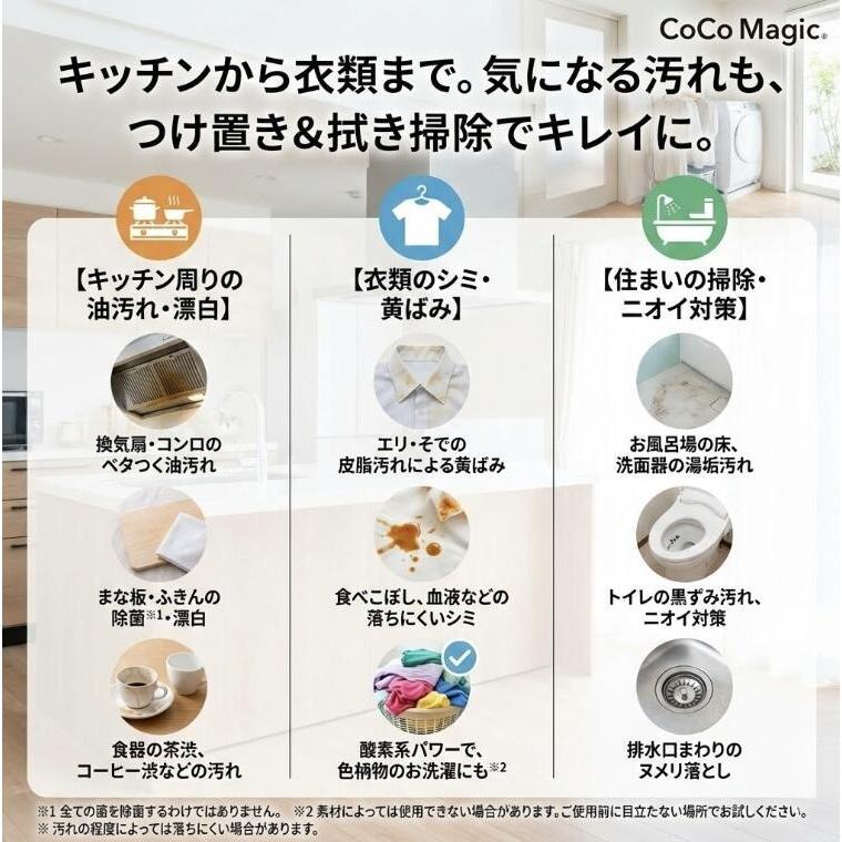 ココマジック 1000g 万能洗剤 マルチクリーナー 天然ヤシ油 銀イオン