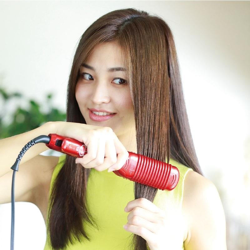 ヘアアイロン　CREATE ION SSBI-G03PRO ジュメリィ CREATE ION ツインブラシアイロン 【送料無料