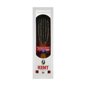 KENT ケント ヘアブラシ 女性用 3段植毛 大 KNH-2628 豚毛 木製