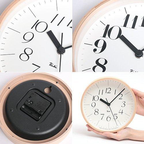 Lemnos レムノス RIKI CLOCK S WR-0312S タカタレムノス おしゃれ 時計 壁掛け プレゼント グッドデザイン賞｜hattenba-store｜05