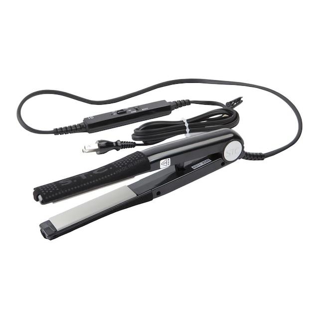 STC ヘアストレーナー 25mm 業務用ストレートアイロン コントローラー