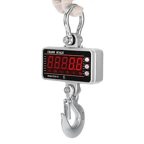 送料込 Bonvoisin 吊りはかり デジタルクレーンスケール 1000kg 吊秤 高精度電子スケール 日本語取扱説明書付き 電池別売り 銀色 格安 Orientalweavers Com