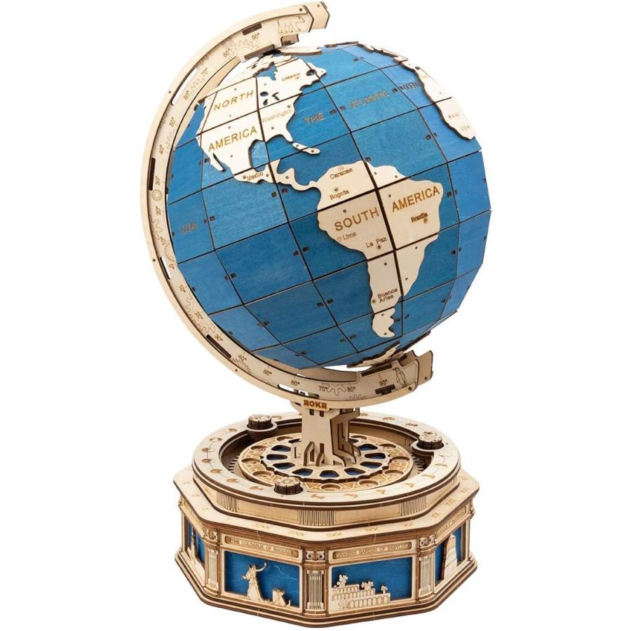 即納 最大半額 Rokr 3d木製パズル Diy クラフト 大人向け モデル 地球儀 ボール 星座グローブ 世界天文と地理地図 文房具 オフィス 知育玩具 全商品オープニング価格特別価格 Terrarioskarungen Cl