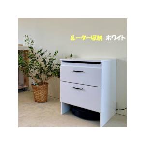 LOWYA ルーターボックス 組立済 LOWYA（ロウヤ） ケーブルボックス ルーター収納 収納 収納ボックス