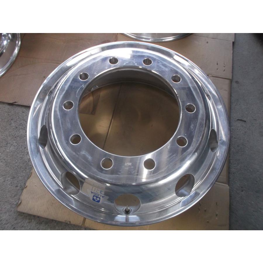 ☆送料無料！即決価格！程度良好！アルコア アルミホイール 22.5