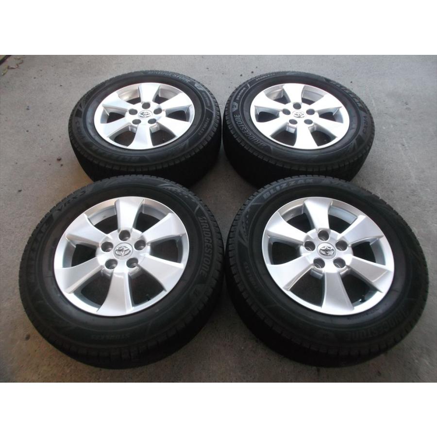 アルファード20純正ホイール215/65R16 ブリヂストンREVO GZ トヨタ 20