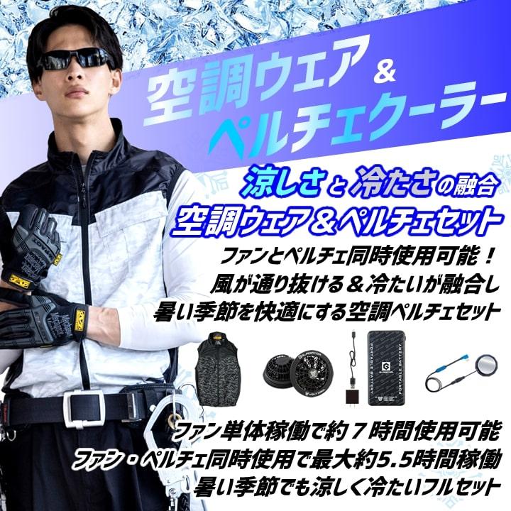 即日発送 グラディエーター 空調 ペルチェセット ウェア ファン