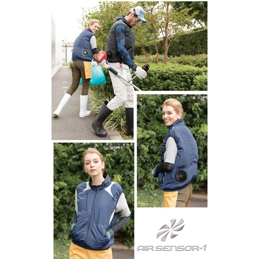 クロダルマ（KURODARUMA） 空調ウェア ベスト バッテリー＆ファン