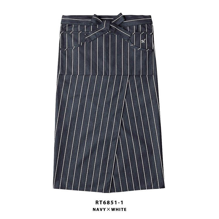 ソムリエエプロン RT6851 HAKUI セブンユニフォーム メンズ レディース