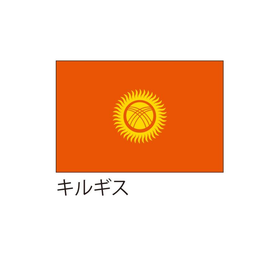 応援 装飾用国旗 キルギス 70 105cm Flag0067 服部株式会社 通販 Yahoo ショッピング