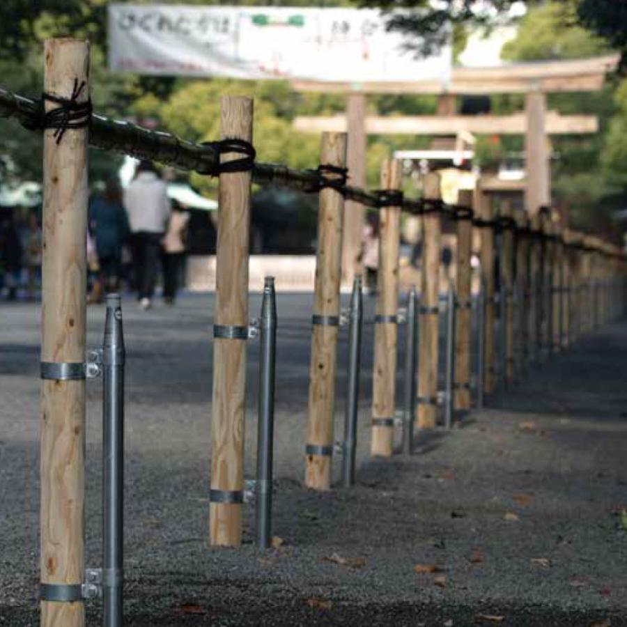 打ち込み杭 くい丸 （48.6φ×1100mm）くい丸 [ 鋼管杭 ] : 服部株式会社 - 通販 - Yahoo!ショッピング