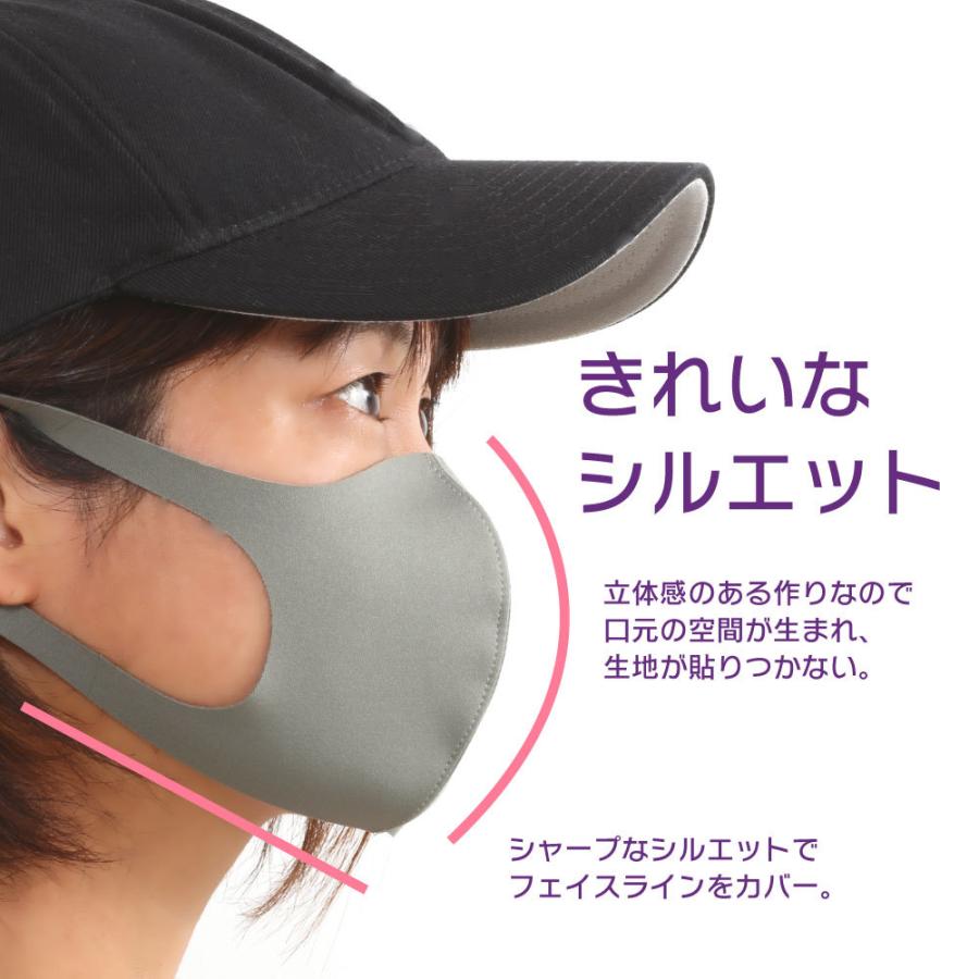 洗えて繰り返し使えるマスク UVカット ウレタン 個包装｜hattoribana｜09