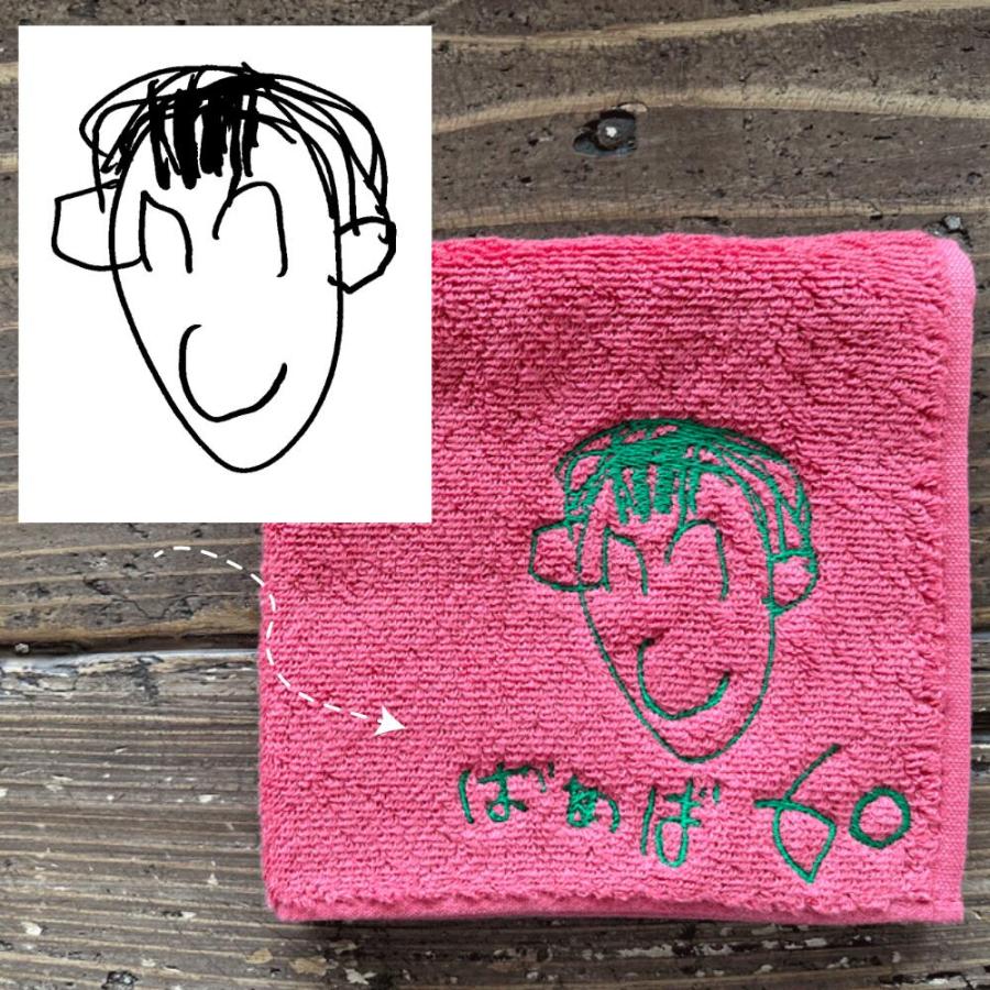 子供の絵 プレゼント グッズ 子どもの絵 刺しゅう ギフト 孫 刺繍