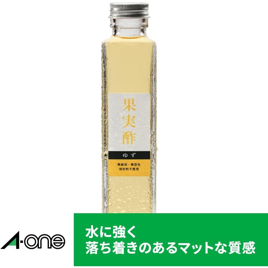 エーワン ラベルシール レーザー 耐水 27面 20シート 31373 g. : 葉月