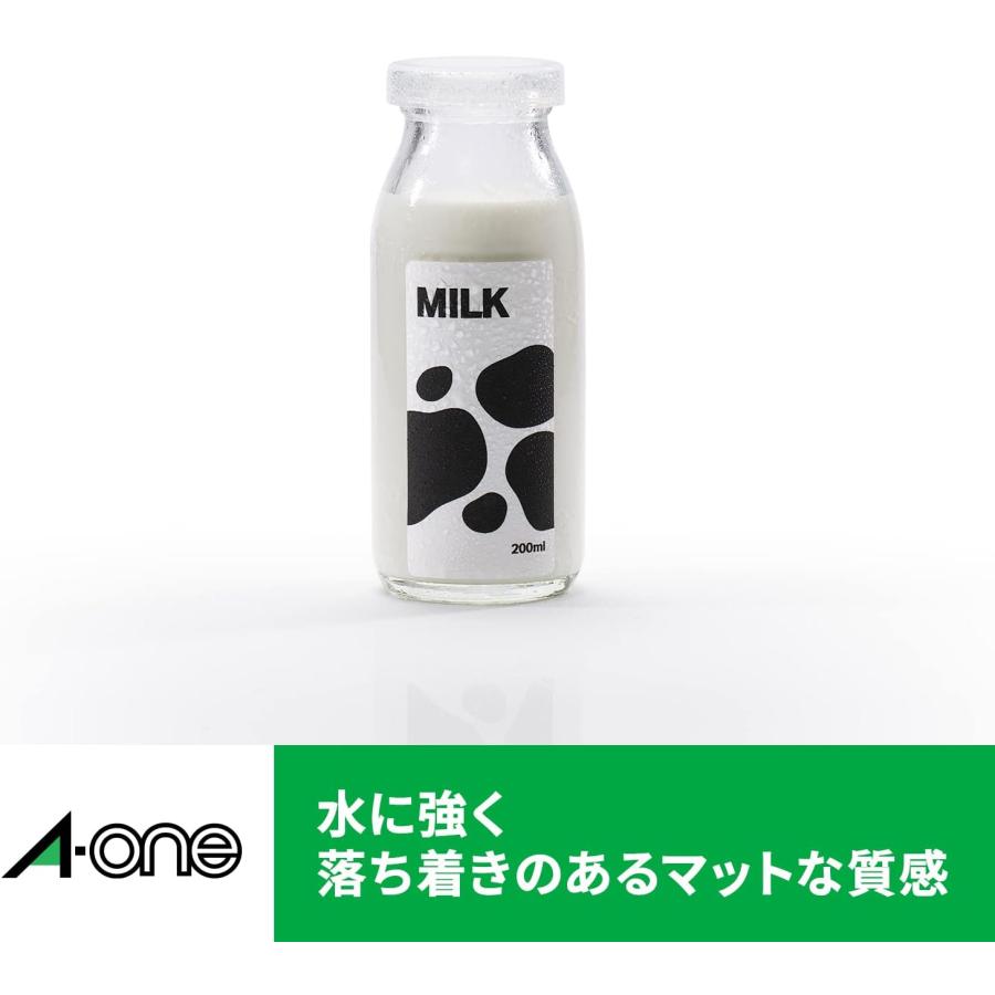 エーワン ラベルシール レーザー 耐水 27面 20シート 31373 g. : 葉月