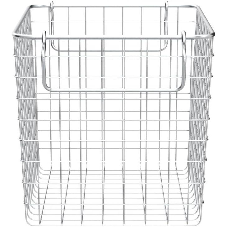 無印良品（MUJI） ステンレスワイヤーバスケット1 約幅26×奥行18×高さ