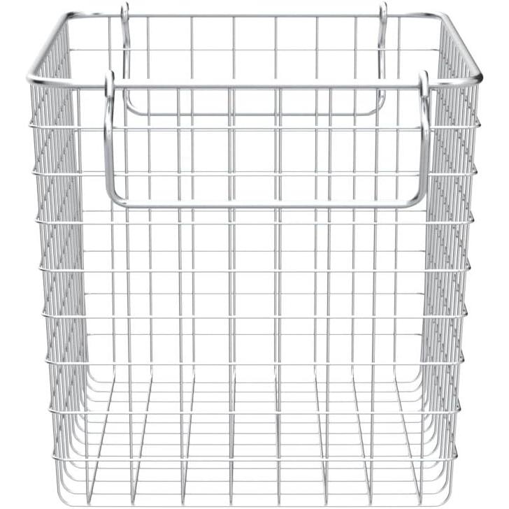 無印良品（MUJI） ステンレスワイヤーバスケット1 約幅26×奥行18×高さ
