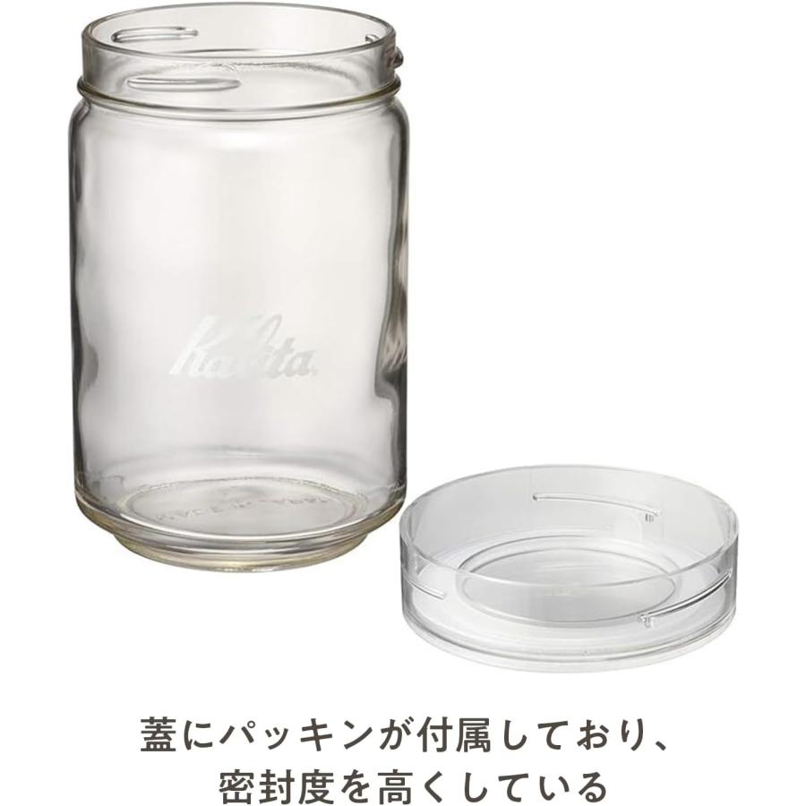 Kalita (カリタ) キャニスター All Clear Bottle 300 1000ml (コーヒー豆約300g) クリア おしゃれ コーヒー用品 日本製 | Kalita | 05