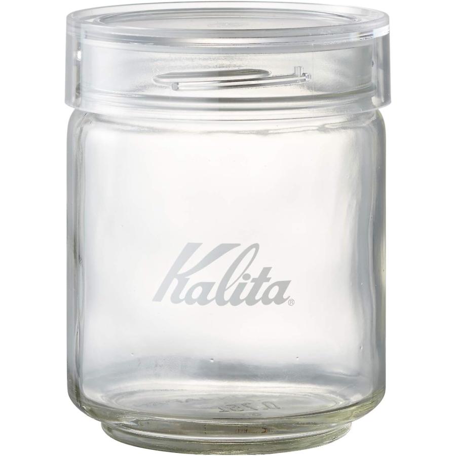 Kalita (カリタ) キャニスター All Clear Bottle 250 750ml (コーヒー豆約250g) クリア おしゃれ コーヒー用品 日本製 | Kalita