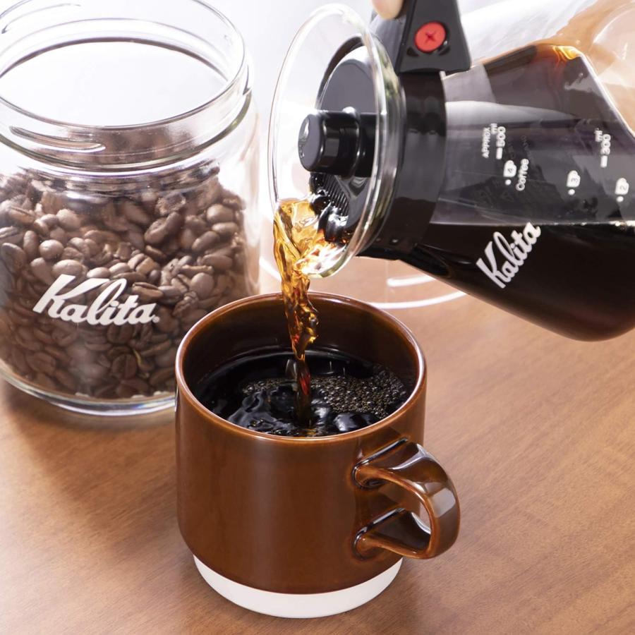 カリタ Kalita コーヒーサーバー 電子レンジ対応 102ドリッパー用 500ml N 2-4人用 おしゃれ コーヒー用品 | Kalita | 01
