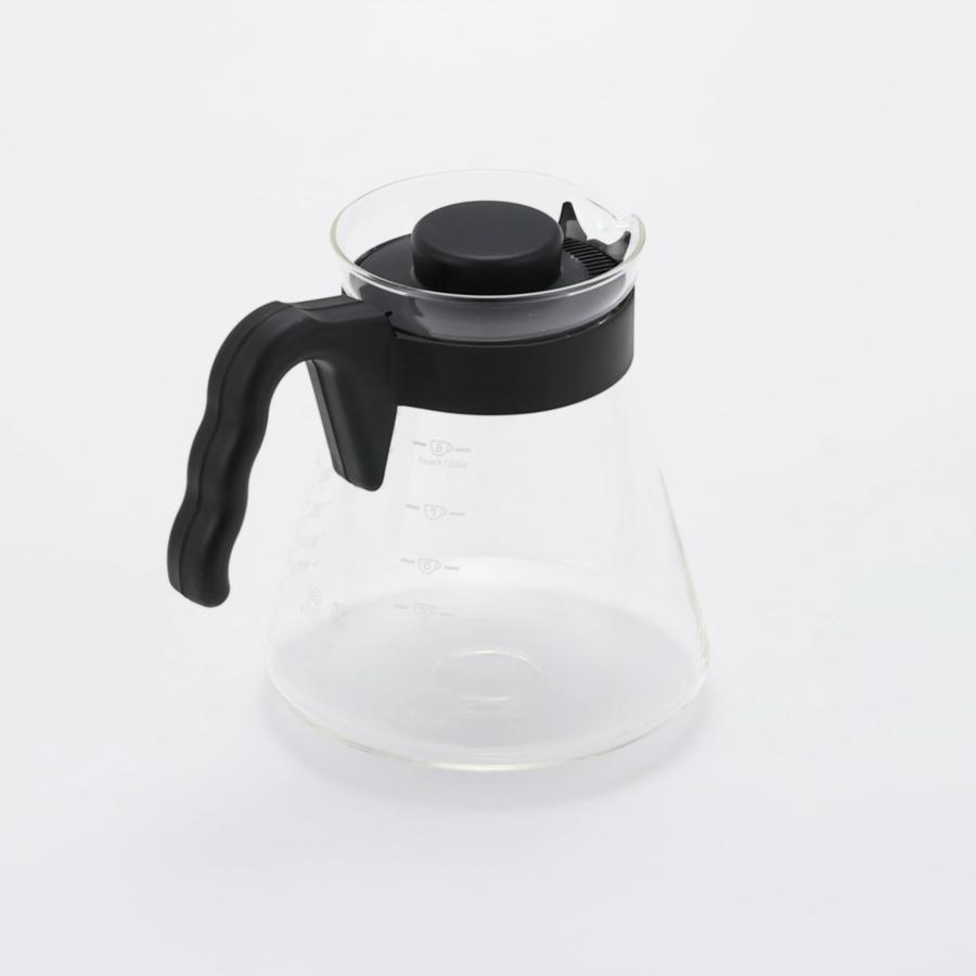 HARIO(ハリオ) V60コーヒーサーバー コーヒーポット 実用容量1000ml ブラック VCS-03B おしゃれ コーヒー用品 日本製 | HARIO | 08