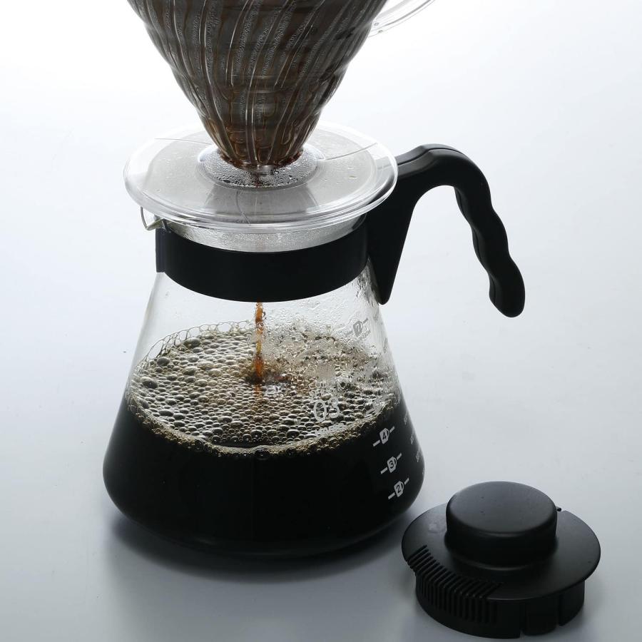 HARIO(ハリオ) V60コーヒーサーバー コーヒーポット 実用容量1000ml ブラック VCS-03B おしゃれ コーヒー用品 日本製 | HARIO | 04