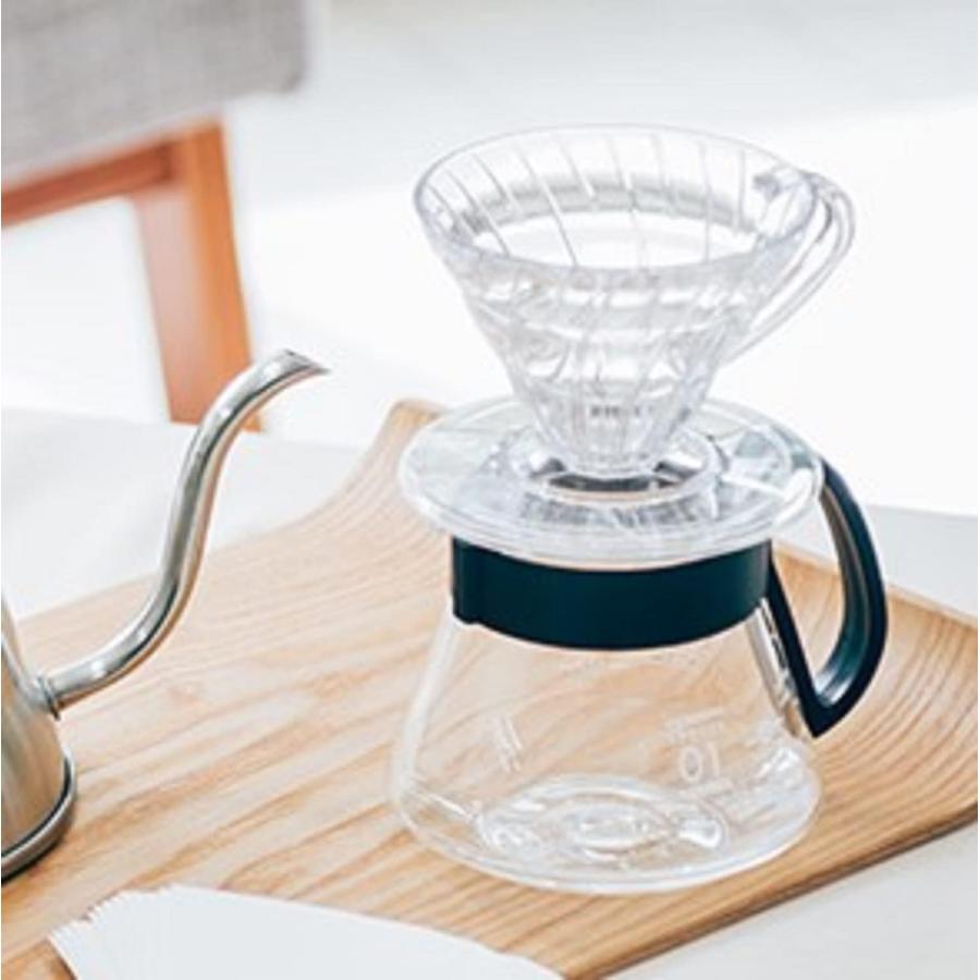 HARIO(ハリオ) V60コーヒーサーバー コーヒーポット 電子レンジ対応 ブラック 360ml XVD-36B おしゃれ コーヒー用品 日本製 | HARIO | 06