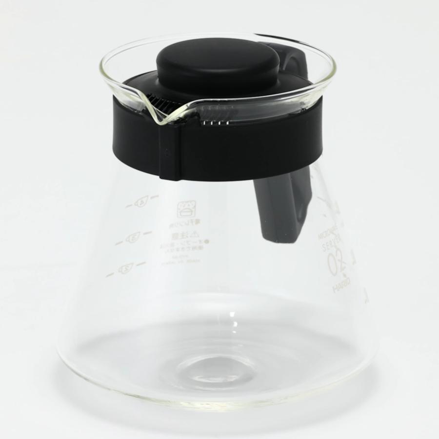 HARIO(ハリオ) V60コーヒーサーバー コーヒーポット 電子レンジ対応 ブラック 600ml XVD-60B おしゃれ コーヒー用品 日本製 | HARIO | 11
