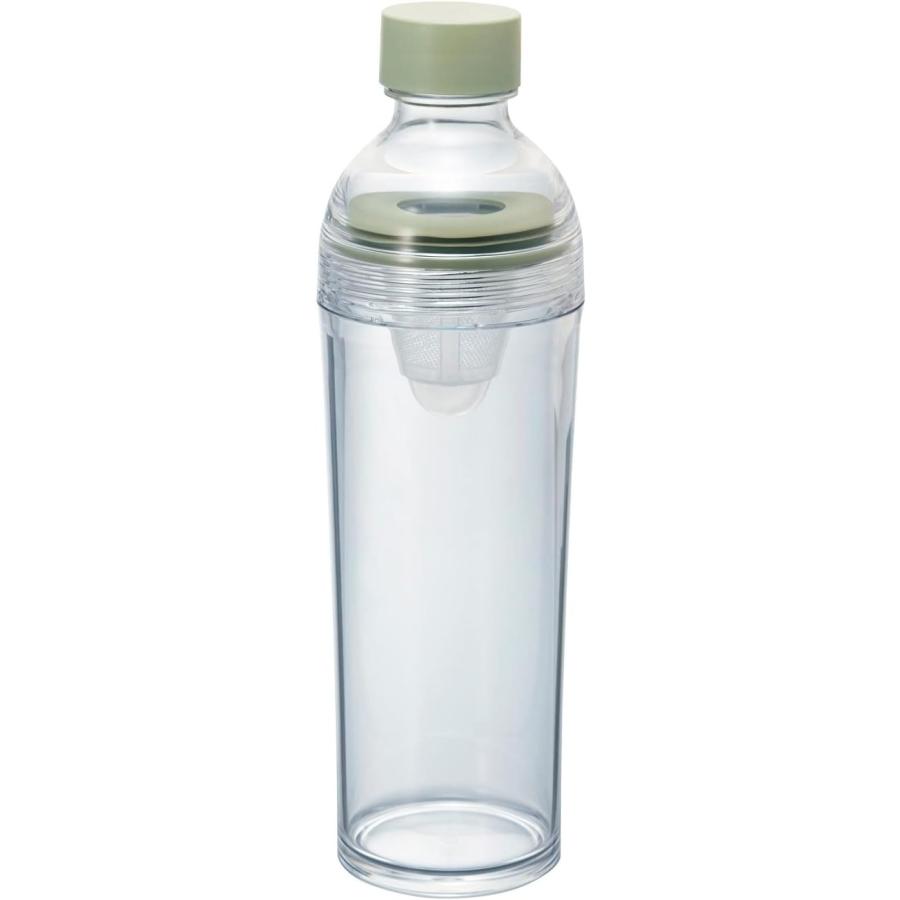 HARIO (ハリオ) フィルターインボトル ポータブル スモーキーグリーン 樹脂製 400ml 茶こし付き FIBP-40-SG プレゼント おしゃれ 日本製 | HARIO