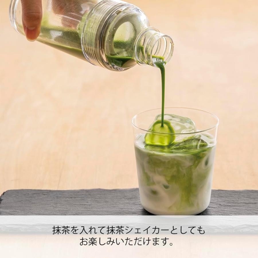 HARIO (ハリオ) フィルターインボトル ポータブル スモーキーグリーン 樹脂製 400ml 茶こし付き FIBP-40-SG プレゼント おしゃれ 日本製 | HARIO | 04