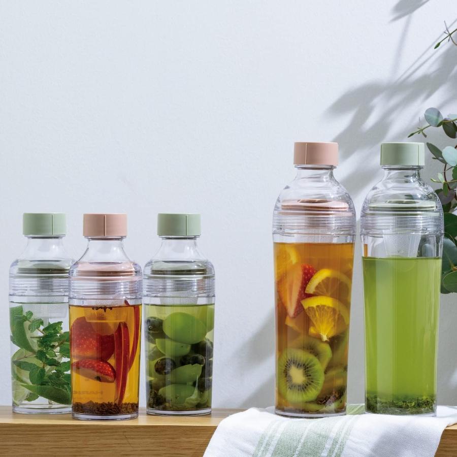 HARIO (ハリオ) フィルターインボトル ポータブル スモーキーグリーン 樹脂製 400ml 茶こし付き FIBP-40-SG プレゼント おしゃれ 日本製 | HARIO | 06